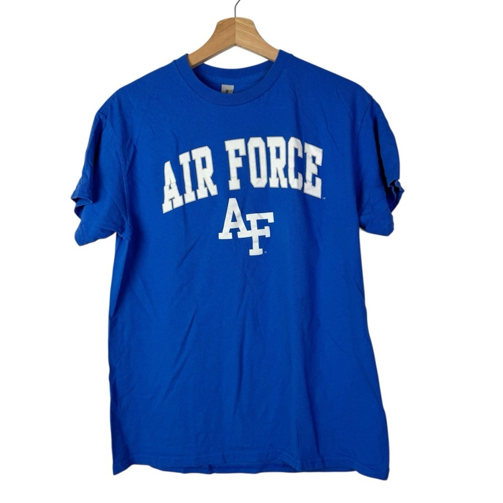 Air Force Academy Falcons Royal Blue‎ Graphic Short Sleeve T-Shirt M